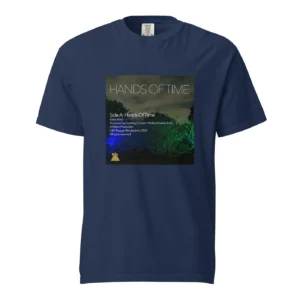 Kalvin Kristi Hands Of Time Artwork Tee - Navy Blue